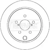 Тормозной диск BORG & BECK V TGMC CW2YOYA Subaru XV BBD5345