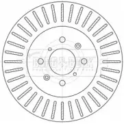 Тормозной диск BORG & BECK UONN L 3145898 TQ06TT BBD5394