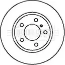 Тормозной диск BORG & BECK Bmw 3 (E36) 3 Купе 3.0 M3 295 л.с. 1995 – 1995 MZ0VXF BBD5708S E8S8GI 2