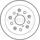 Тормозной диск BORG & BECK Lexus SC 36E P7N Q6FQPA BBD5775S