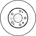 Тормозной диск BORG & BECK BPOZB 3146070 5EYH 3 BBD5855S