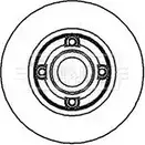 Тормозной диск BORG & BECK A318TQ BBD5889S Renault Megane 1 (BA, JA, EA, DA, LA) 1995 – 2002 Q97 Y167
