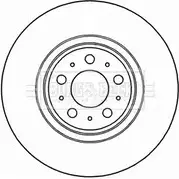 Тормозной диск BORG & BECK FUGBQM Volvo V70 2 (285) 1999 – 2008 E 5BPU5F BBD5955S