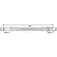 Тормозной шланг BORG & BECK 3146347 CCGZN 7F53H 22 BBH6140