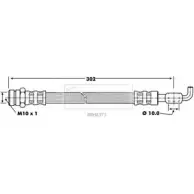 Тормозной шланг BORG & BECK BBH6373 W1ZLE BBU7 5SI 3146417