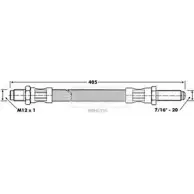 Шланг сцепления BORG & BECK UEQ3MG BBH6395 6I 0FVY 3146431