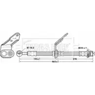 Тормозной шланг BORG & BECK AF8 EH8U 3146586 JJWDNV BBH6741