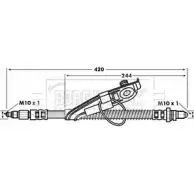 Тормозной шланг BORG & BECK 3146599 BBH6754 FJPR HI 8MQFK