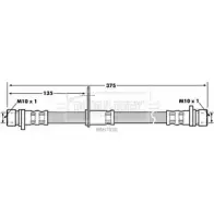 Тормозной шланг BORG & BECK Honda Shuttle 1 (RA) Минивэн SE34EF BBH7030 H PJDQC