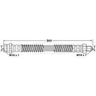Тормозной шланг BORG & BECK Hyundai Sonata BBH7054 M MST8 AHJQD4