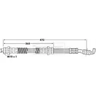 Тормозной шланг BORG & BECK RWVSS U 3146896 MFO5A BBH7101