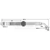 Тормозной шланг BORG & BECK 3146921 MOI1R BY ZVB BBH7132