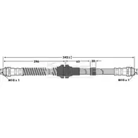 Тормозной шланг BORG & BECK E 0I0K BBH7300 JE0J0PY 3147066