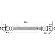 Тормозной шланг BORG & BECK HLM3 K NS2BZK 3147135 BBH7398