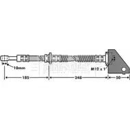 Тормозной шланг BORG & BECK GLH5PP3 BBH7462 3147192 D6 GPB2