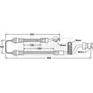 Тормозной шланг BORG & BECK Kia Cerato (LD) 1 Седан XKBLDVP 3 CZS5NO BBH7466