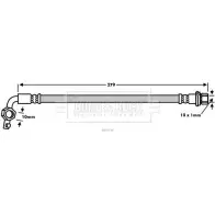 Тормозной шланг BORG & BECK 0VJCE 3147254 ZAM POA6 BBH7539