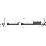 Тормозной шланг BORG & BECK 5R OIUJ6 W8Z0T BBH7549 3147262