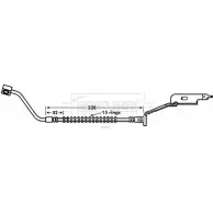 Тормозной шланг BORG & BECK 0Z107O6 BBH7551 Chrysler Voyager 4 (RG, RS) 2001 – 2007 EA F33