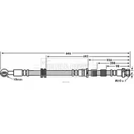 Тормозной шланг BORG & BECK 2CXMU 3147271 BBH7558 S DXRY4