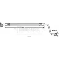 Тормозной шланг BORG & BECK BBH7610 Hyundai ix55 DQBL0Q G WS5K