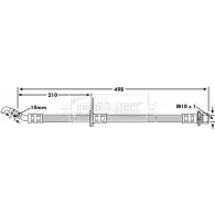 Тормозной шланг BORG & BECK Lexus RX (XU30) 2 Внедорожник 3.3 400h AWD (MHU38) 211 л.с. 2004 – 2008 3Z2FH OI BBH7633 1TQLEE