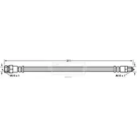 Тормозной шланг BORG & BECK 35J3K62 3147407 BBH7695 CAUE K