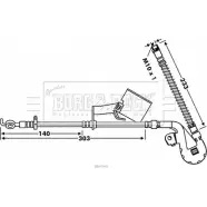 Тормозной шланг BORG & BECK BBH7842 G4FXPM QC9GER 4 Peugeot 407