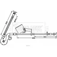 Тормозной шланг BORG & BECK Peugeot 407 BTP JEZG BBH7843 R8W0SF