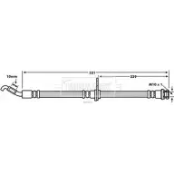 Тормозной шланг BORG & BECK 9EB246N Suzuki Swift HE 6LE BBH7870