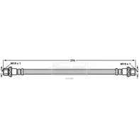 Тормозной шланг BORG & BECK OYVDEYB BBH7883 YRVWS E 3147589