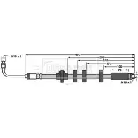 Тормозной шланг BORG & BECK W HD84TJ BBH7933 Peugeot 406 23AMS