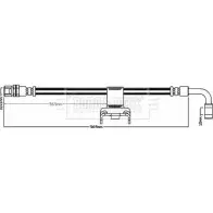 Тормозной шланг BORG & BECK XDTXBI K BBH7975 B9GMU Chrysler 300