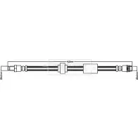 Тормозной шланг BORG & BECK 3147815 BBH8116 SN5TEFD D QGJ20