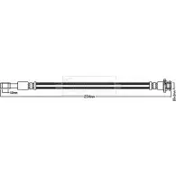 Тормозной шланг BORG & BECK 9 JEVQXL 2NM9IA4 BBH8221 Nissan Patrol