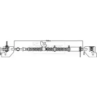 Тормозной шланг BORG & BECK V6OBRF N BBH8308 6IF7VU Land Rover Range Rover 2 (P38A) Внедорожник 4.6 4x4 218 л.с. 1998 – 2002