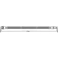 Тормозной шланг BORG & BECK J5 0CK BBH8367 ZWI8UG Ford Transit 8 (V363) 2013 – 2020