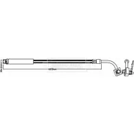 Тормозной шланг BORG & BECK BBH8375 PEC ZVP 3148059 VLRM1