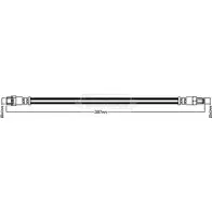 Тормозной шланг BORG & BECK 3148076 Q2LJOQ 2 BBH8392 9RK8HLN