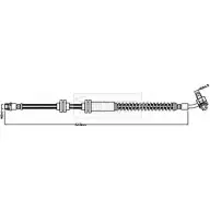 Тормозной шланг BORG & BECK 7K4RHVV 3148078 GRS YRZ BBH8395