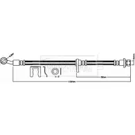 Тормозной шланг BORG & BECK 9L8YFXN 3148080 E8 C7Y BBH8399