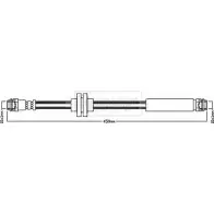 Тормозной шланг BORG & BECK 3148093 BBH8413 HJ52KTU 9 XU3C