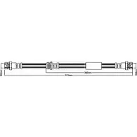 Тормозной шланг BORG & BECK 3148098 T8CBO7 FNN 0JV BBH8418