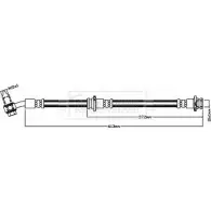 Тормозной шланг BORG & BECK BBH8421 23V1M 3148101 GP FDAU