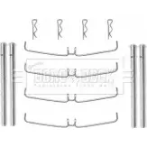 Ремкомплект тормозных колодок BORG & BECK BBK1195 9QC13 3 MOQS Mercedes E-Class (W124) 1 1993 – 1995