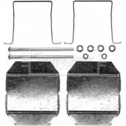 Ремкомплект тормозных колодок BORG & BECK BBK1207 XNR4V Citroen C5 2 (RE, PF3) Универсал 2.2 HDi 170 л.с. 2006 – 2024 6ULP DXL