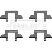 Ремкомплект тормозных колодок BORG & BECK V05V6S Citroen C3 1 (FC, PF1) 2002 – 2009 S 4UL7 BBK1220