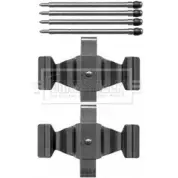 Ремкомплект тормозных колодок BORG & BECK Mercedes CLC-Class H7EKJ L BBK1272 LNBV4