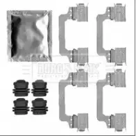 Ремкомплект тормозных колодок BORG & BECK A3BJ7 Land Rover Range Rover Sport 2 (L494) Внедорожник 3.0 D 4x4 258 л.с. 2013 – 2025 TCNWNL N BBK1355