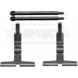 Ремкомплект тормозных колодок BORG & BECK Mercedes C-Class (S203) 2 Универсал 1.8 C 180 Kompressor (2046) 143 л.с. 2002 – 2007 B COIGD0 IS4WLN BBK1366